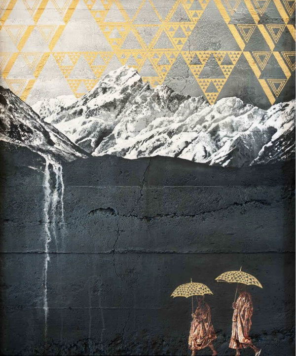 Aoraki Fractalis (print on canvas)